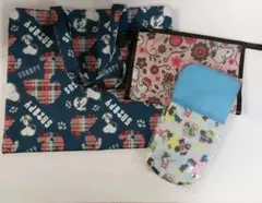 【美品】スヌーピー　全3点セット　トートバッグ　ポーチ　ペットボトルホルダー