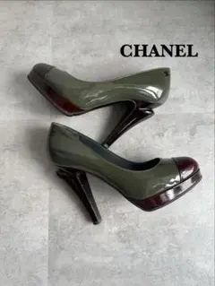 【大人気❗️】CHANEL シャネル　 パンプス　36.5のサムネイル