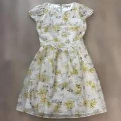 ミッシュマッシュ　フラワープリント ワンピース Mサイズ