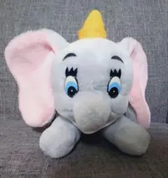 ダンボ 東京ディズニーランド ぬいぐるみ　レトロ　寝そべり　パーク限定