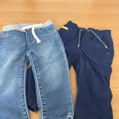 GAP 12-18ヶ月 デニムとネイビーのパンツセット