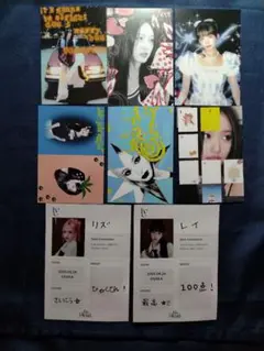 IVE 9月24日大阪お渡し会 ポストカード6枚+スタンプカード2枚セット