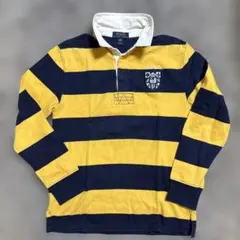 POLO RALPH LAUREN ストライプ ポロシャツ S 140cm