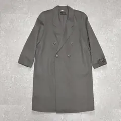 カシミヤ ロングコート City Elegance L〜XL相当 グレー 上質