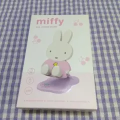ミッフィー スマホスタンド 紫