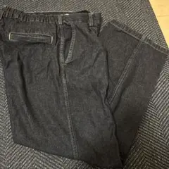 GU デニムバギースラックス