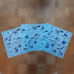 海のトリトン　ビニールシート3枚　昭和レトロ　新品未使用品