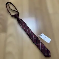 plie様専用☆コムサイズム　エンジ　ロイヤルクレスト柄ネクタイLL