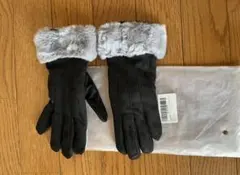 ファー付き手袋