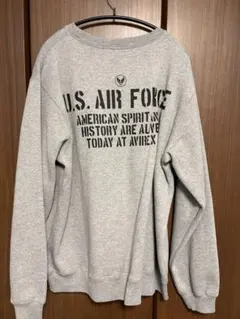 AVIREX U.S. AIR FORCE スウェット XL 新品タグ付き