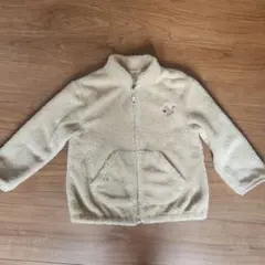 【専用】【UNIQLO】ベージュのリス刺繍アウター 100サイズ