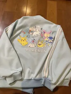 ポケモン トラックジャケット ライトブルー