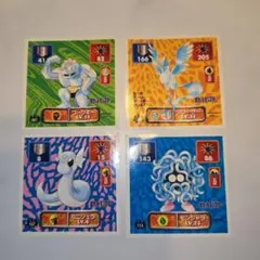 アマダ 初期 ポケモン シール カメックス カメール ゼニガメ 9枚セット 