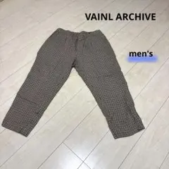 VAINL ARCHIVE MIL-S 2026ssイージーパンツ 2026年最新】VAINL ARCHIVE メンズ ワイドパンツ・イージーパンツの