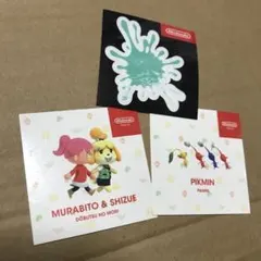 ニンテンドー どうぶつの森 ピクミン スプラトゥーン ステッカー シール