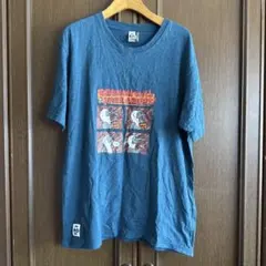 美品　チャムス　半袖Tシャツ　L 4コマ漫画風のサムネイル