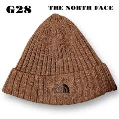 ★限定出品★ THE NORTH FACE ビーニー ニット キャップ 帽子 茶