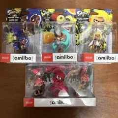 スプラトゥーン amiibo 3体セット + トリプルセット