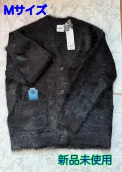 GU オーバーサイズ カーディガン パペットスンスン M ブラック　新品　完売品