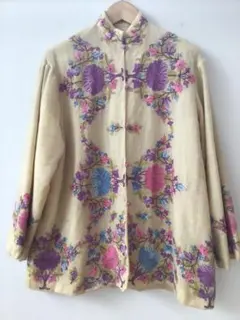 インド　ムスーリ　刺繍　ジャケット