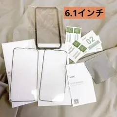 ❣️匿名❣️ 6.1インチ　ガラスフィルム　iPhone