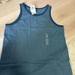 XLサイズ ブルー オレンジ タンクトップ