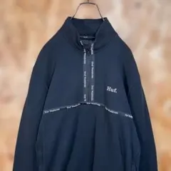 HUF ハーフジップXL相当スウェット ハフ