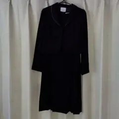 黒 礼服 ジャケットとワンピースのセット 9号