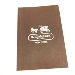 【非売品】【未使用】COACH（コーチ） ノート / メモ帳