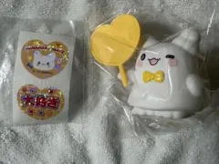 サンリオ　シークレットクリップ付きマスコット　はなまるおばけ
