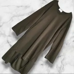 ハグユー hug.U ワンピース ロングワンピース マキシ　長袖 体型カバー