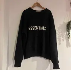 ESSENTIALS FEAR OF GOD ダークグレー セーター