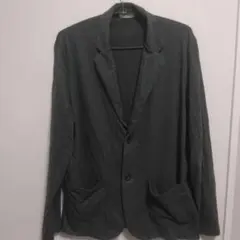 美品！　ダークグレー　ボタン付きカーディガン　ジャケット　コート　薄め　M