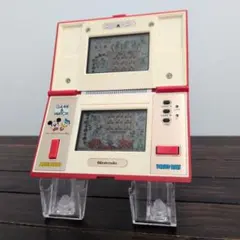 ミッキー＆ドナルド　※液漏れありません！　任天堂　ゲームウォッチ