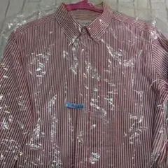 ★クリーニング済 Sweep!! ストライプ 長袖シャツ