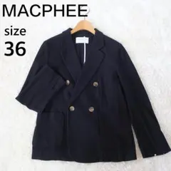 美品　MACPHEE トゥモローランド　メルトン ダブルブレスト　ジャケット 楽天市場】【SALE／40%OFF】ライトウエイトメルトン ダブルブレスト