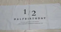 1/2 HALF BIRTHDAY タペストリー ニューボーンフォト
