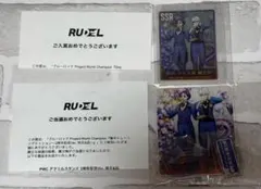 ブルーロック 玲王 ＆ 凪 アクリルスタンド カード