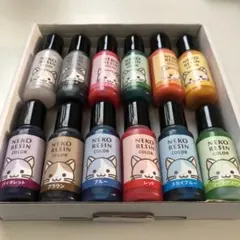 NEKO RESIN COLOR 12本セットレジン用