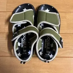 DOUBLE.B ダブルビー　サンダル 17.0