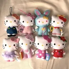 ハローキティ ぬいぐるみ 8体セット マクドナルド ハッピーセット