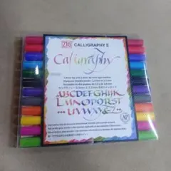 カリグラフィー用マーカー 呉竹 ZIG Calligraphy II 12色のサムネイル