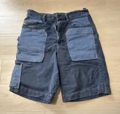 DIESEL ダークグレー カーゴショートパンツ