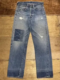60s Levi's 501 濃紺 W30 bigE ビッグE 66前期 赤耳 - メルカリ