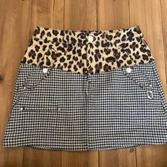 PEARLY GATES ヒョウ柄スカート サイズ1 1-240101521303-m-01-pl.jpg