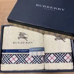 BURBERRY タオルセット フェイスタオル・ウォッシュタオル