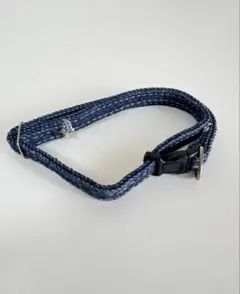 デニム風犬用首輪