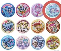 ナルミヤキャラクターズ 刺繍缶バッジビスケット ブルーベリエちゃん