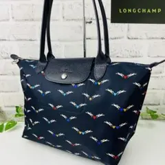 極美品✨希少限定モデル　LONGCHAMP ロンシャン プリアージュ 総柄 馬柄