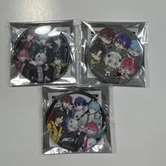 めておら　集合缶バッジ　3セット